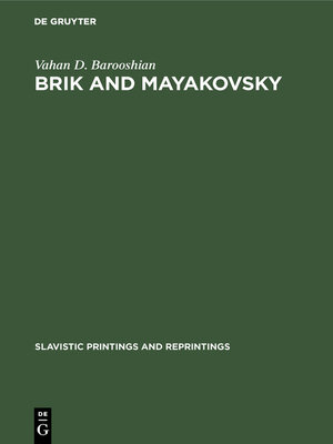 cover image of Brik and Mayakovsky